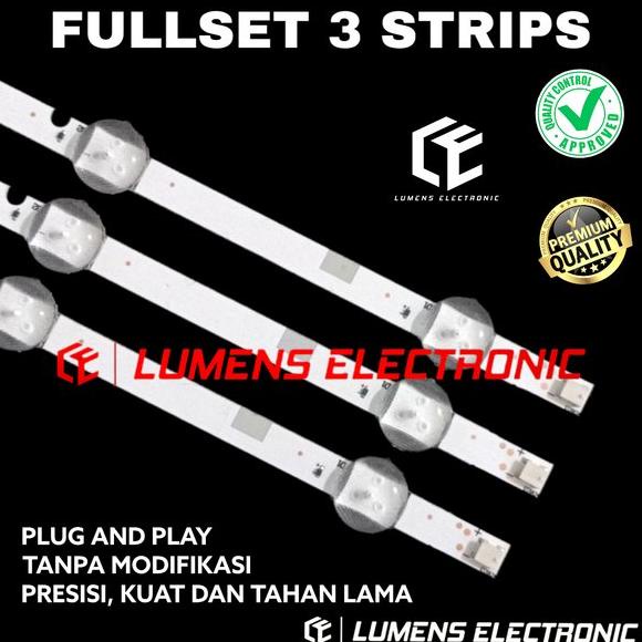 BACKLIGHT TV LED SAMSUNG 40 INC UA-40J5000 UA-40J5100 UA-40J5200 UA-40J5202 UA-40N5000 UA-40N5100 UA