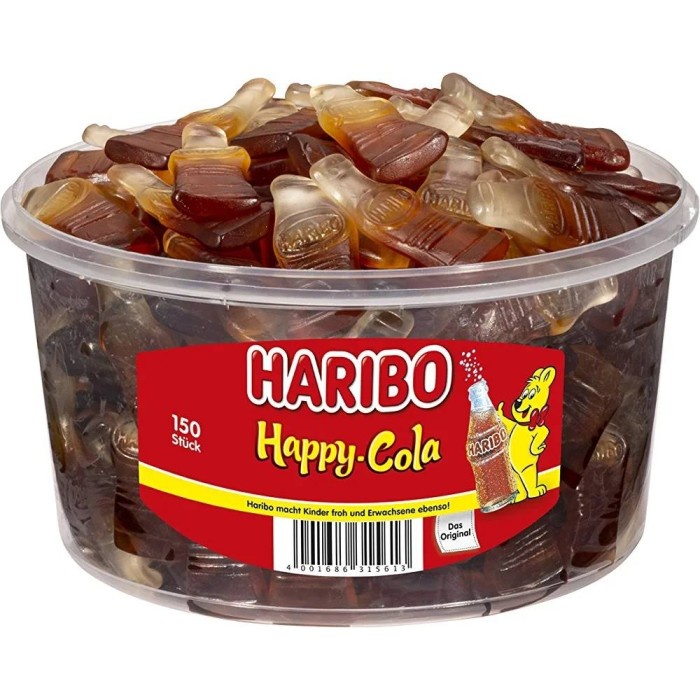 

HARIBO Happy Cola Gummy 1200 Gram