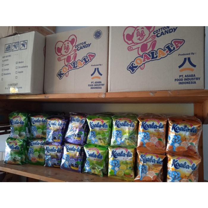 

Permen Koala-la Gula Kapas DUS