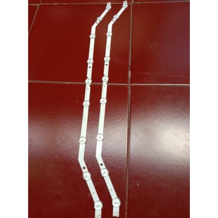 Led backlight TV Samsung 32in 3v 9Led bengkok ori