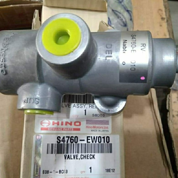 HTPS valve check nabtesco S4760-EW010 Original