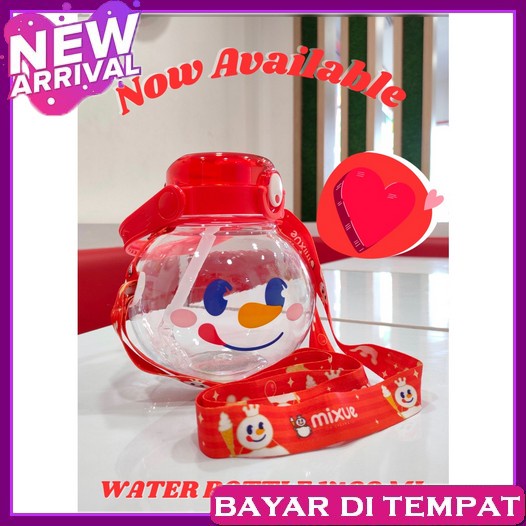 Botol Mixue Viral Tempat Anak Laki Laki Bitol Tumbler Anti Tumpah 2023 Termurah Kekinian Minuman Aes