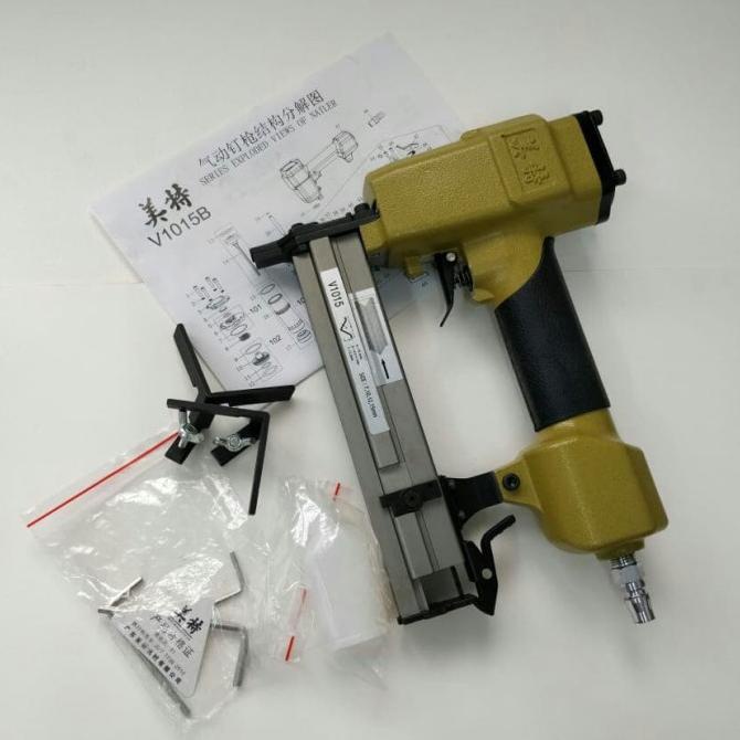 MEITE - PNEUMATIC AIR NAILER V1015 / GUN PAKU JOINT BINGKAI V1015