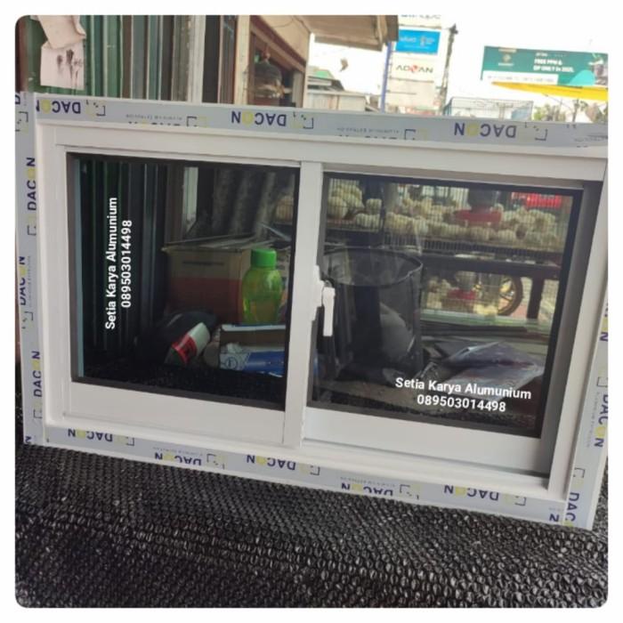 Terlaris Jendela Sliding 40X80