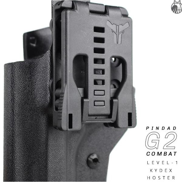 Kydex Holster Pindad G2 Combat Owb Outside Waistband Pax Dynamics
