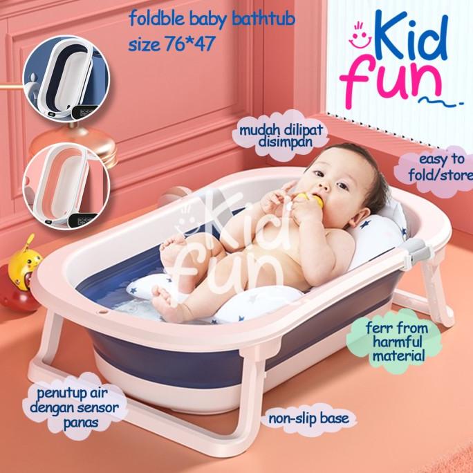 Bak Mandi Bayi Foldable Baby Bathtub Produk Anak Newborn
