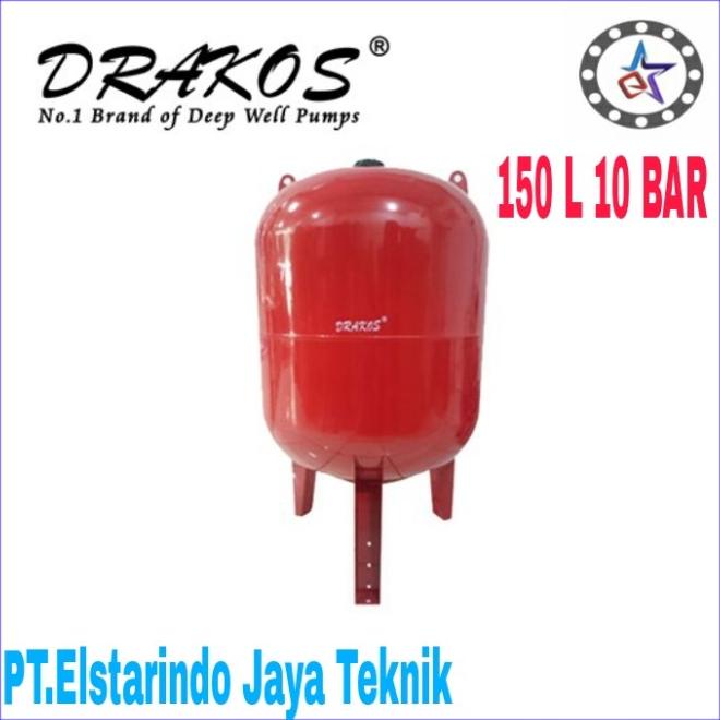 Pressure Tank Drakos 150 Liter 10 Bar/Tangki Drakos