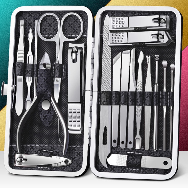 [KODE MMBFY] Manicure Set Gunting Kuku Pedicure  Premium Quality Perawatan Kuku Set