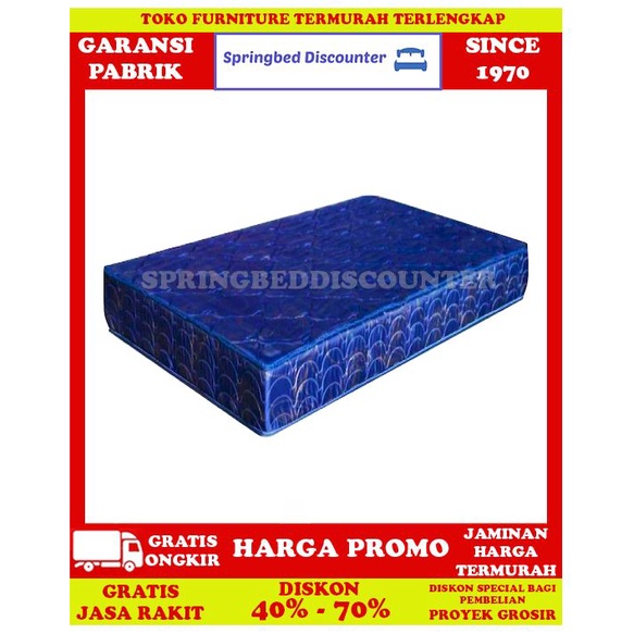 Kasur Busa Matras Royal Foam Blues Fibertech Rebounded T20 10Th 90x200