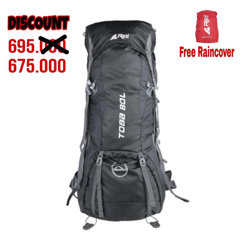 Carrier Caril Ceril Keril Toba 80L 80 Liter