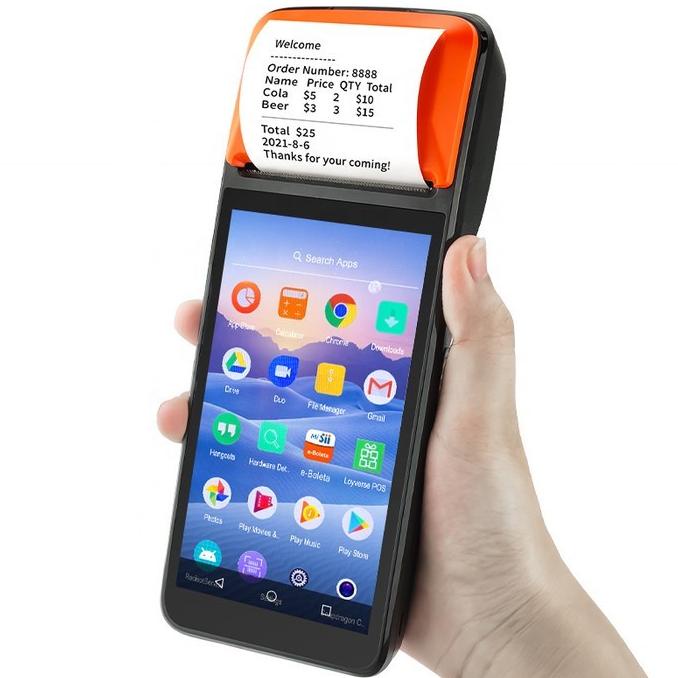 Mesin Kasir Android Pos Vsc Printer (Nfc+Scan) 4G Not Sunmi V2 V2 Pro