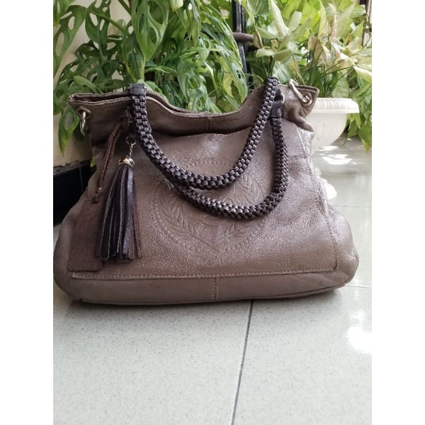 Tas Handbag preloved  coklat yajna