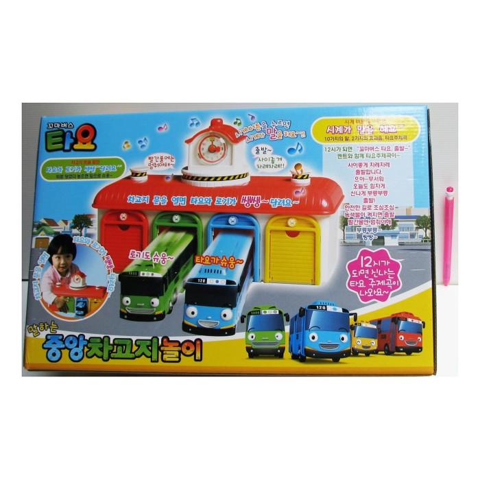 Original Tayo The Little Bus Bus Depot Center Main Talking Garage Play
