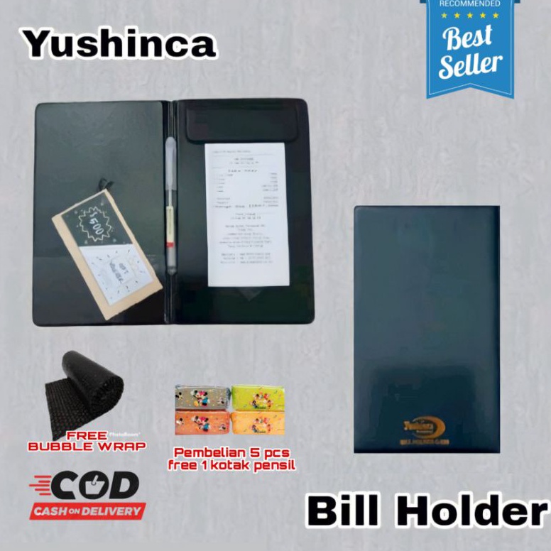 

LHM.2Jn23ᴶ" FREE BUBBLE WRAP Bill Holder Magnet Yushinca/ Map Nota High Quality