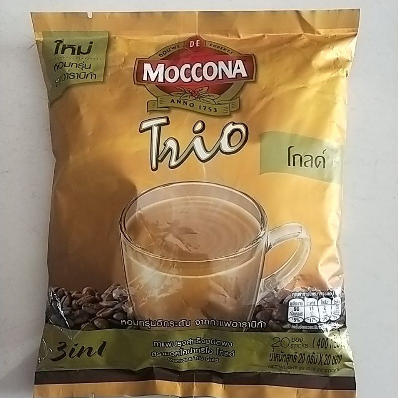 

Moccona Trio Kopi Instant 3in1 Coffee Mocona