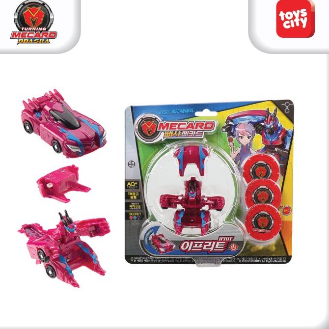 Mecard Bbasha 017 Basic Mecanimal Ifrit Transforming Car Original