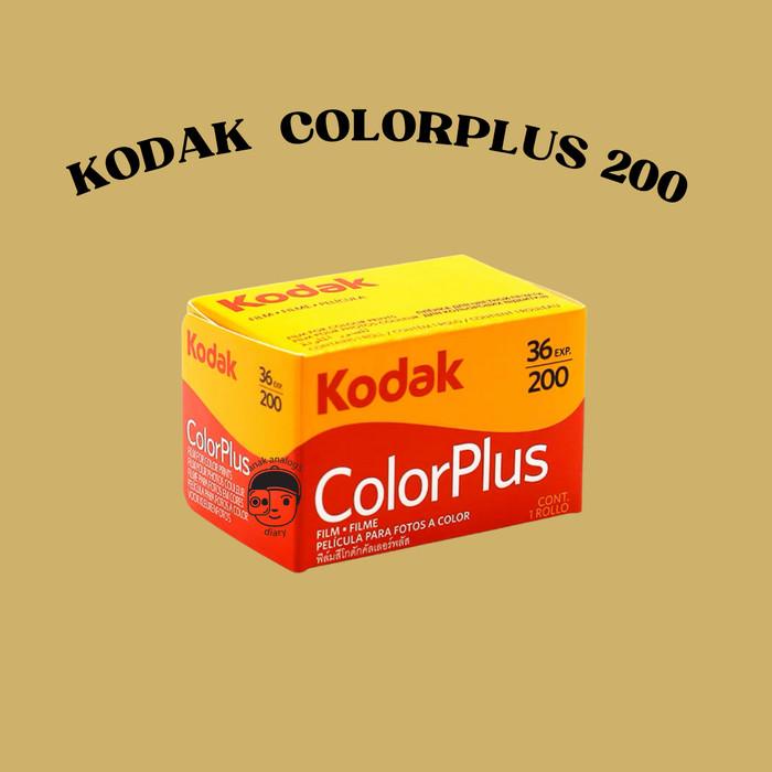 Roll Film Kodak Colorplus 200 35mm iso 200 film analog Color Plus KCP