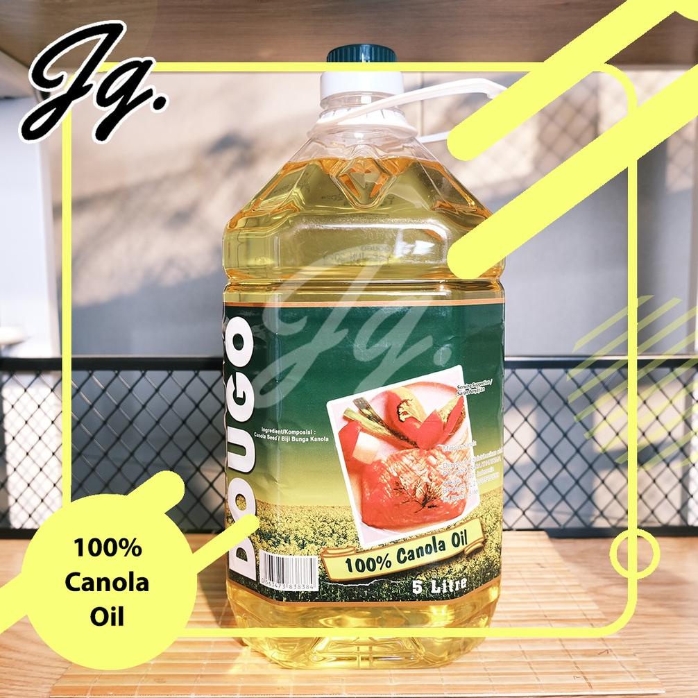 

MINYAK DOUGO 100% PURE CANOLA OIL 5 LITER Best Seller