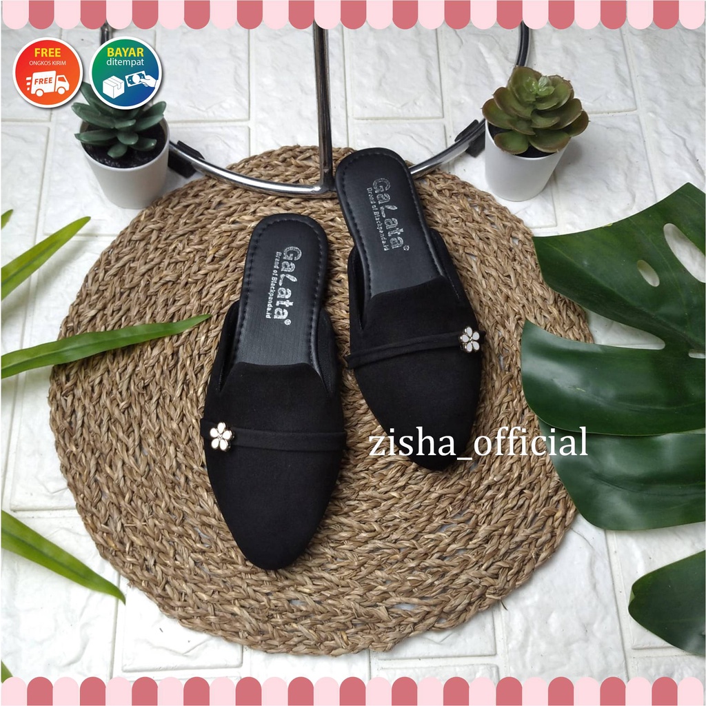 Blackpanda Flat Shoes / Sepatu Black Panda / Sepatu Wanita / Flatshoes Wanita / Black Panda Flona Bustong