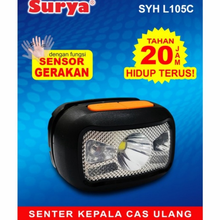 [KODE V79R] Senter Kepala 10 watt Surya SYH L105C L 105C