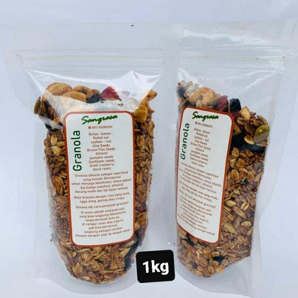 

granola enak 1 kg granola - best seller Best Seller