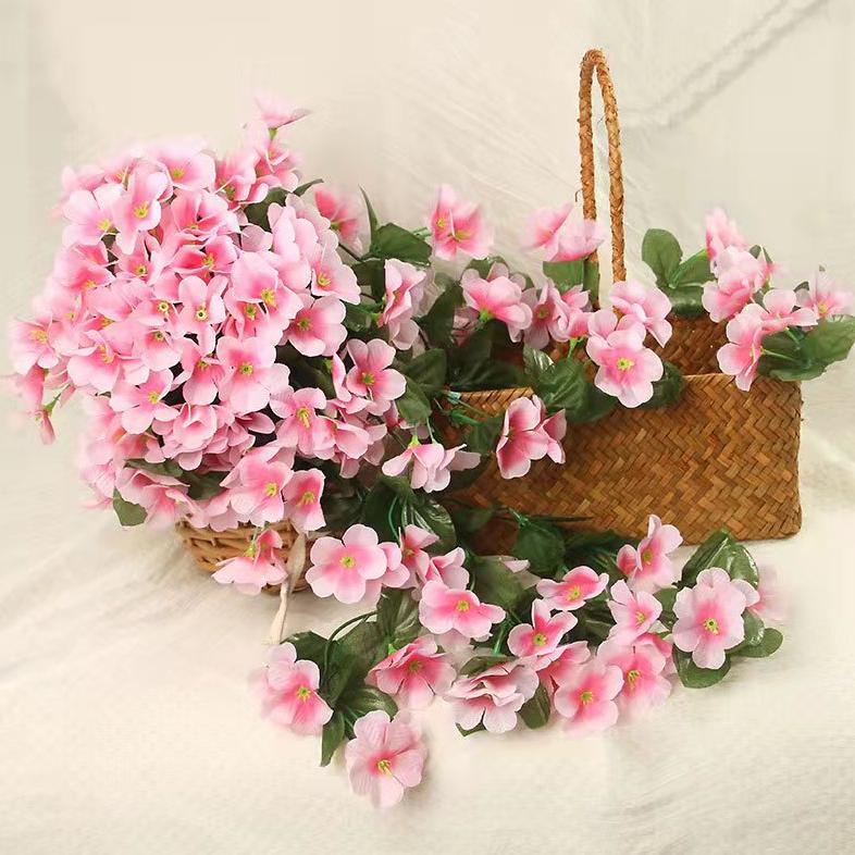 Cod BG / / Bunga Juntai Plastik Bunga Rambat Sintetis Tanaman Hias Gantung Osear Artificial / Bunga 