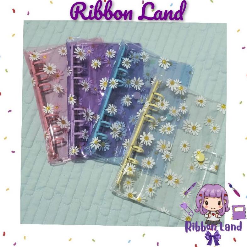 

Cod - A5 A6Binder Daisy Cover Ring Warna Big Print Daisy ,,