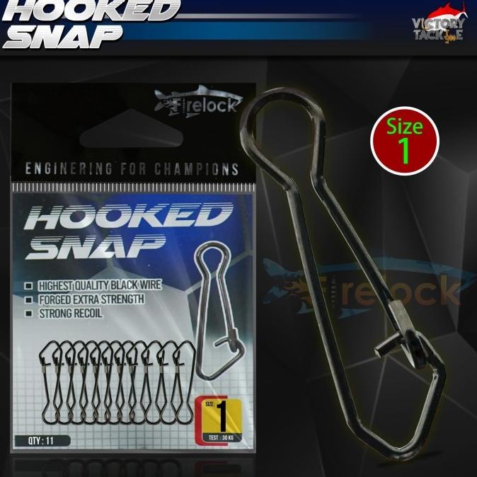 Gratis Ongkir Peniti PANCING / HOOKED SNAP FIRELOCK Original (vt00cpt)