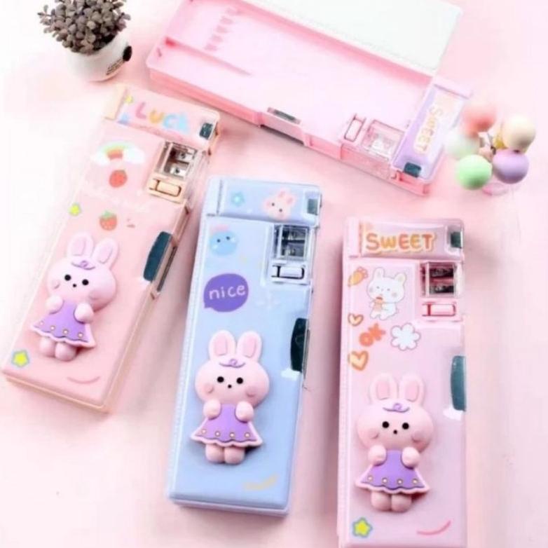 

Update - Kotak pensil 3D timbul squishy/ kotak pencil xpm karakter/kotak pencil 3D