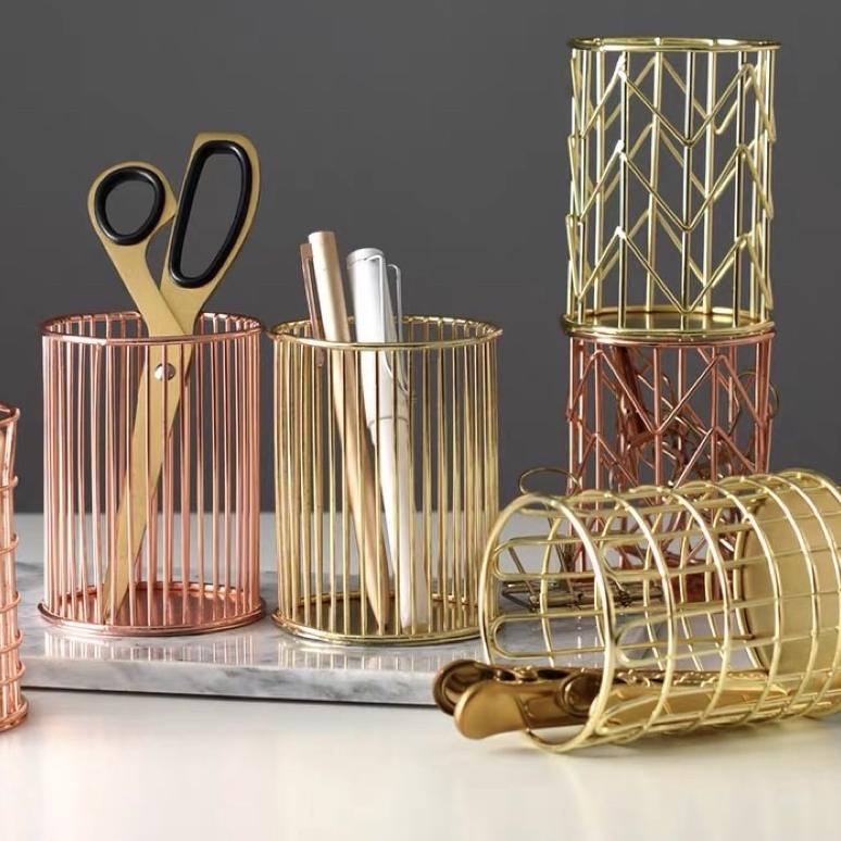 

(COD) Metal Storage Brush or Pen Holder / tempat kuas / pulpen / pensil !