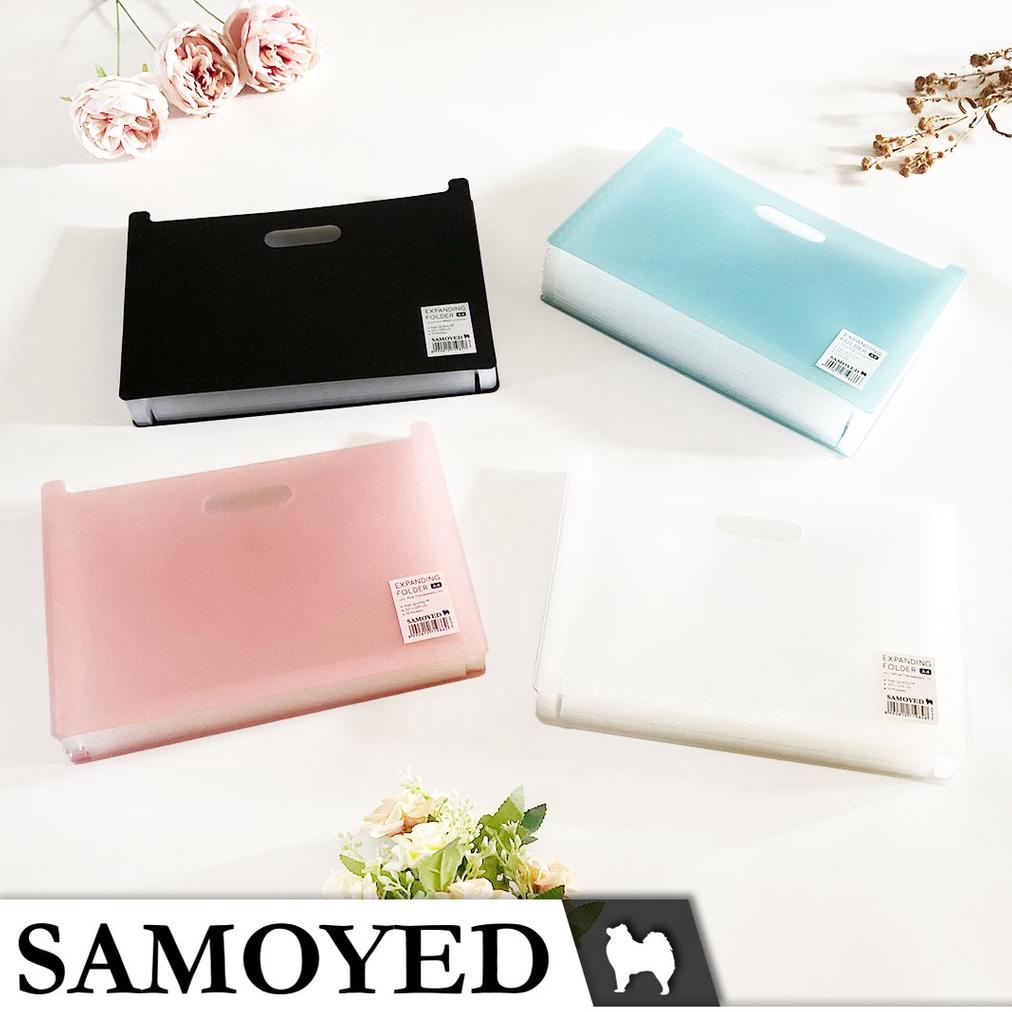 

New - Map Harmonika / Sekat / Expanding Folder / Box / File A4 Samoyed EFD-4S ~