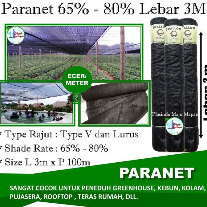 Jaring Paranet 75% - Jaring Paranet Ecer - Shading Net - Paranet 80%