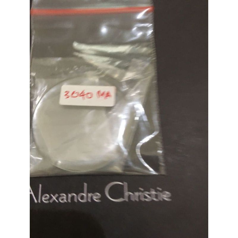 kaca jam tangan pria Alexandre Christie 3040ma original