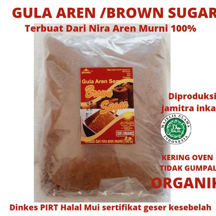 

Diskon | KF7 | Gula Aren Bubuk Murni 100% Organik 1KG Bronsu Brown Sugar Kriuk OVEN Palm sugar kwalitas Export