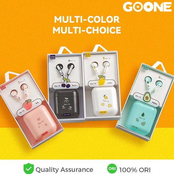 HEADSET GOONE EARPHONE EARBUDS KOTAK TWS TEMPAT HEADSET AWET HEADSET UNIVERSAL IOS ANDROID WARNA HIT