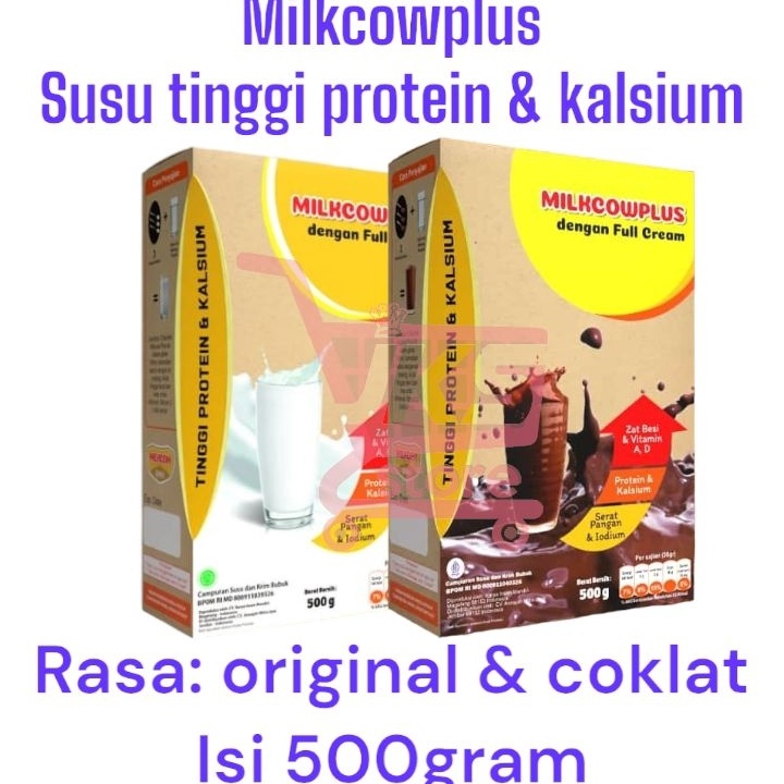 

Limited ⭐✔️ (Promo) Milkcowplus susu fullcream 500gr gemuk badan dan tinggi badan