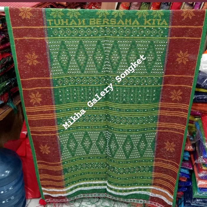 Terlaris Ulos Sadum Raja Super Jumbo Hijau