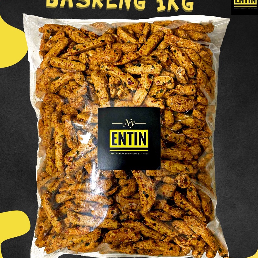 

Promo | KP8 | BASO GORENG BASRENG ORIGINAL PEDAS GURIH MANTAP 1KG by Ny.Entin bisa COD