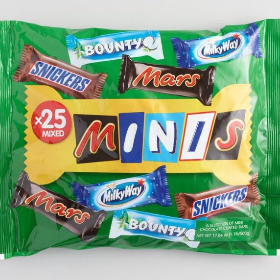 

Promo | KF7 | Coklat MARS Best of Mixed Minis 500gr isi 25pcs asal Eropa