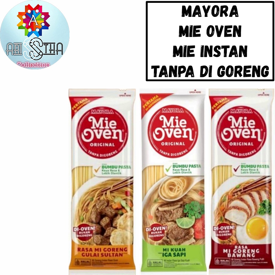 

Mayora Mie Oven Original Tanpa Digoreng