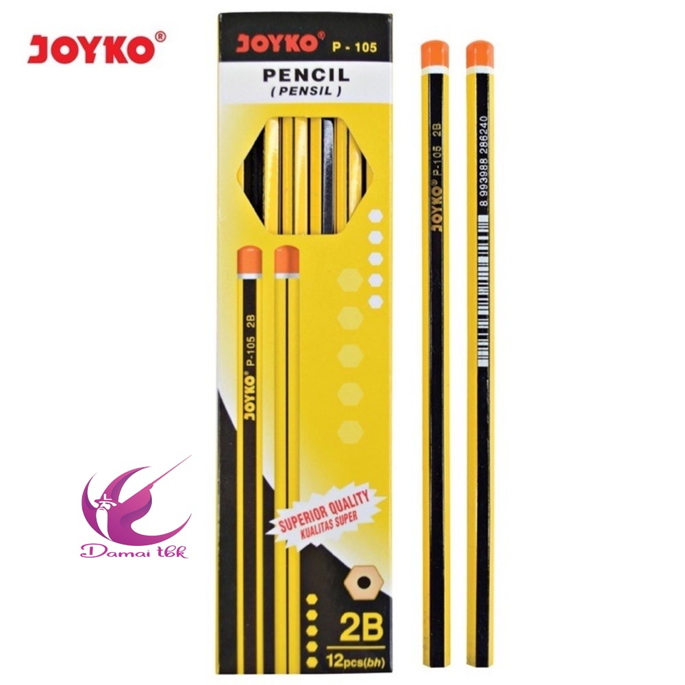 

Joyko Pencil 2B P-105 / 6 Pcs