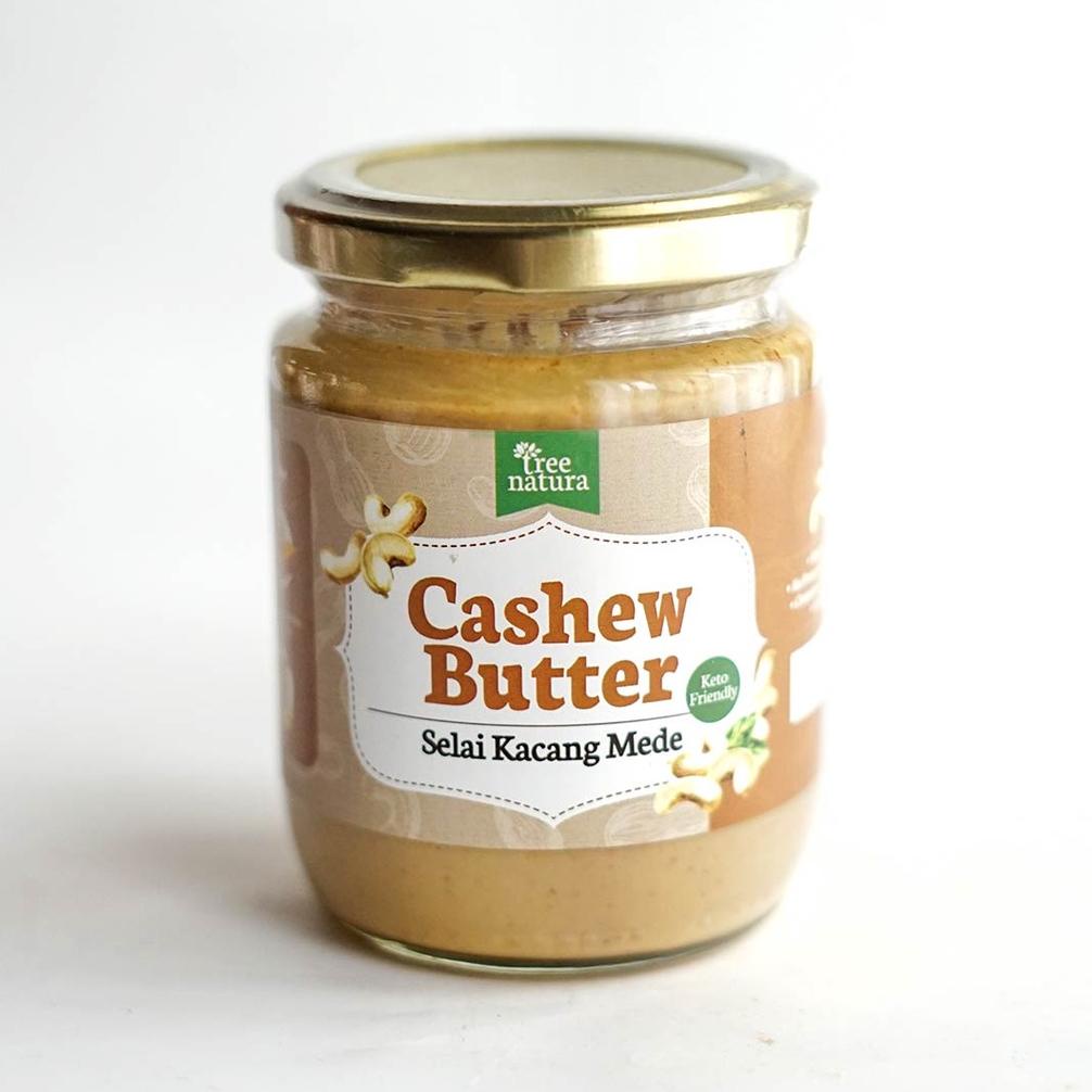 

Tree Natura Cashew Butter Original 225 gr (Selai Kacang Mede) Best Seller
