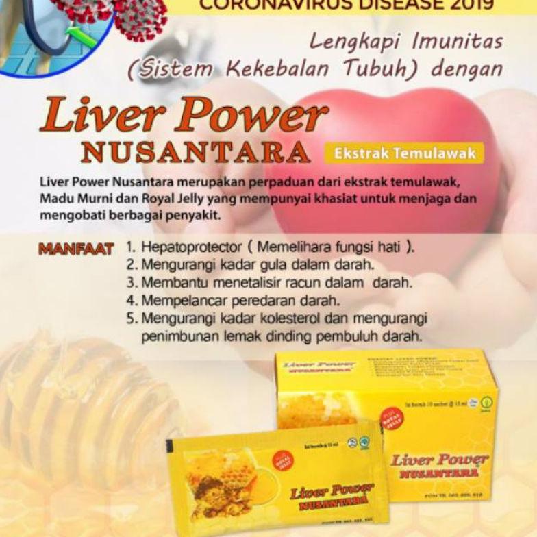 

Herbal Madu Liver Power Nusantara Best Seller