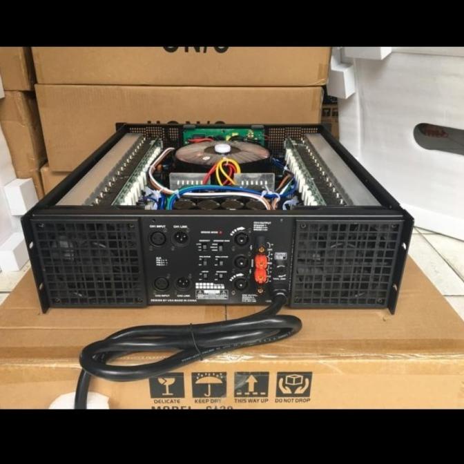 POWER AMPLIFIER CREST AUDIO CA18/CA 18 BODY PANJANG