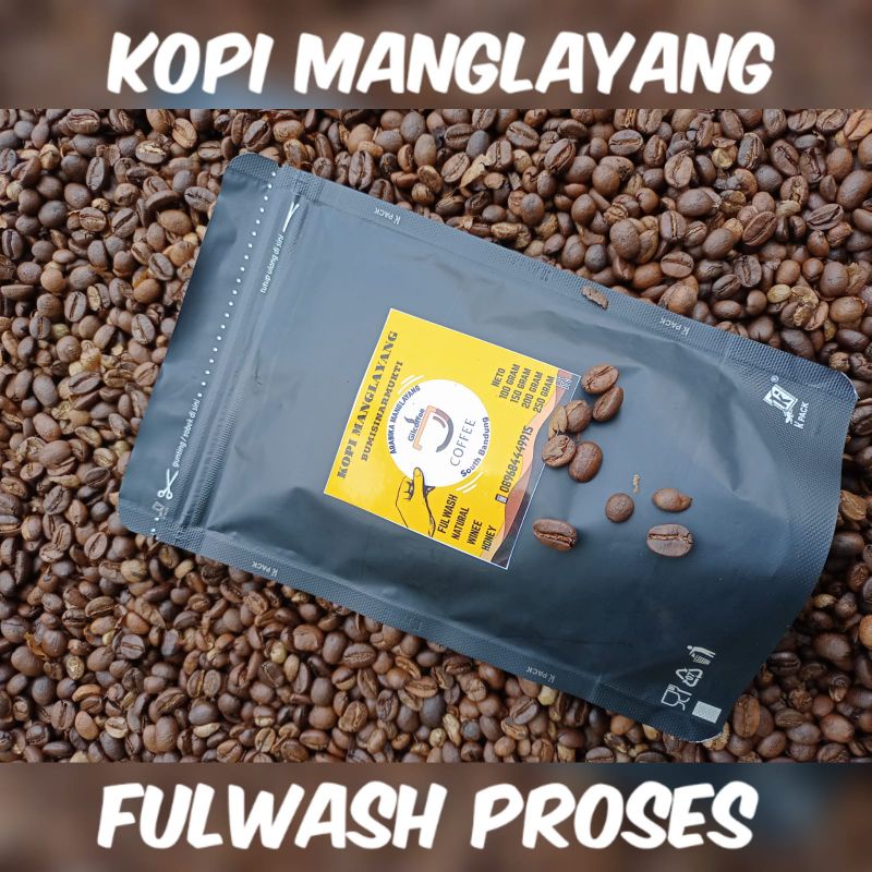 

BEST SELER KOPI ARABIKA GUNUNG MANGLAYANG FULWASH 250 GR BUBUK DAN ROASTBEAN