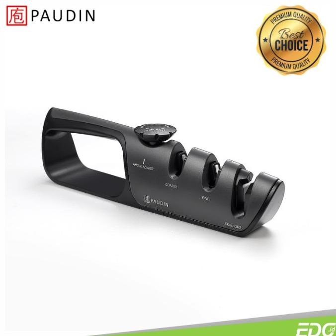 Pengasah Pisau Paudin KS1 3-Stage Adjustable Angle Knife Sharpener