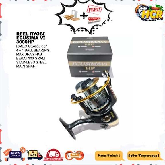 NEW  Reel Ryobi Ecusima Vi 3000Hp