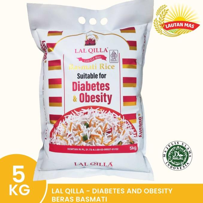 

Lal Qilla Diabetes Beras Basmati 5KG