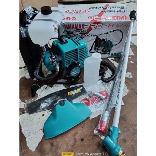 MESIN POTONG RUMPUT GENDONG YAMAMAX 2TAK