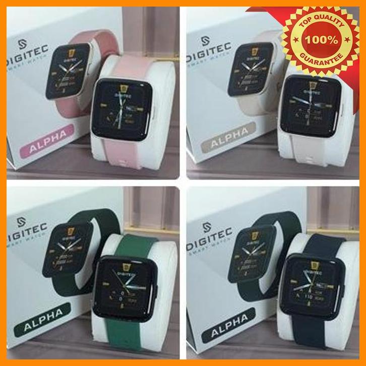 (gro) jam tangan digitec smartwatch alpha / smartwatch alfa original